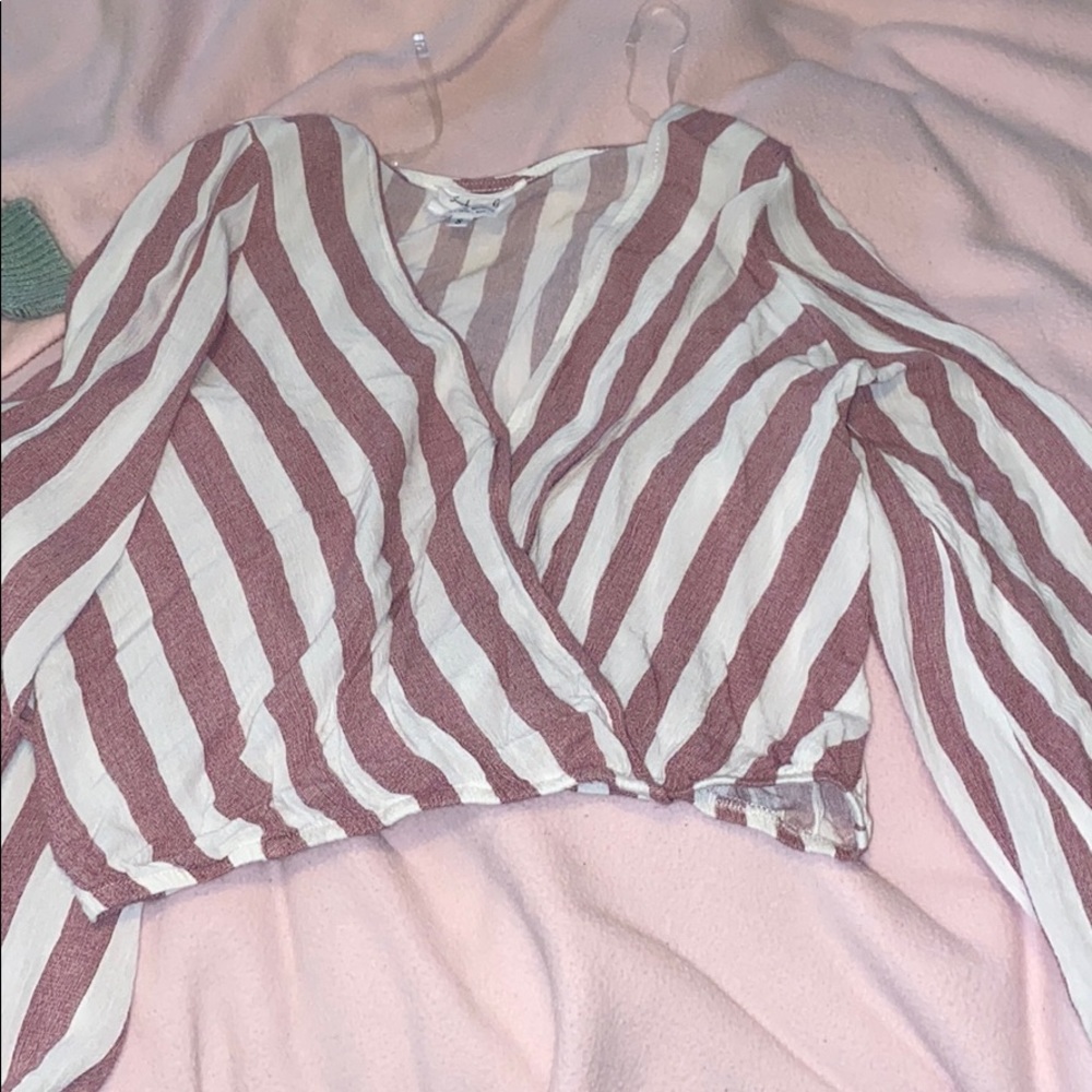 Sadie and Sage striped blouse